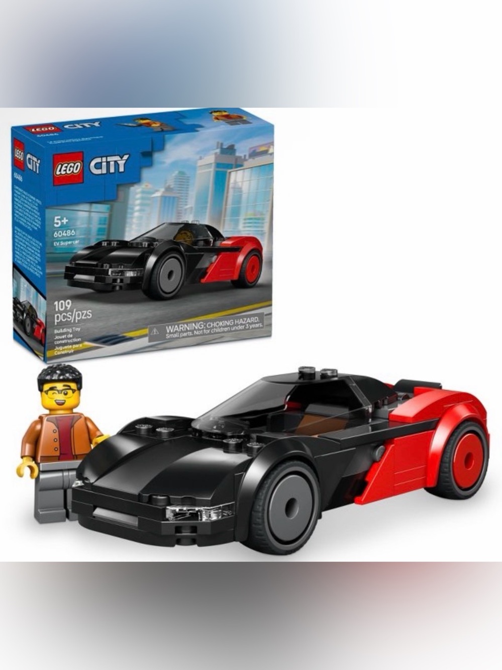 LEGO City EV Supercar 109pcs - 60486